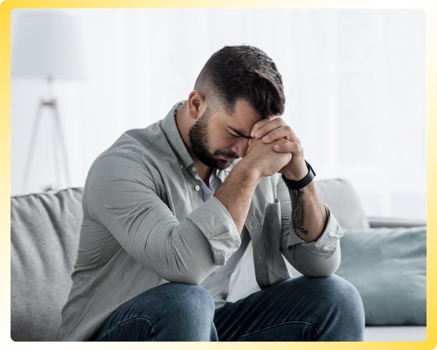Struggling with difficult feelings